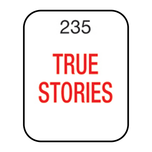 True Stories 19mm x 24mm