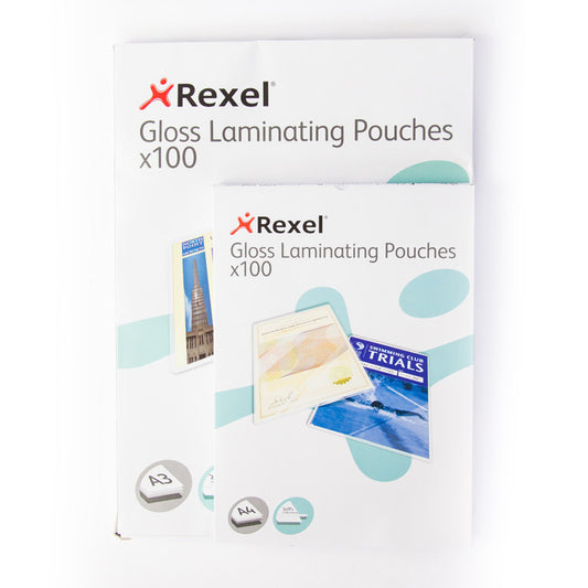 Rexel Laminating Pouch Box 100 A3