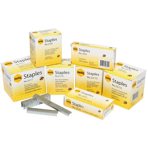 Marbig Heavy Duty Staples Box of 5000