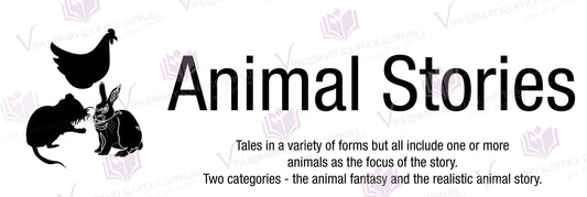 Animal Stories Shelf Divider