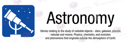 Astronomy Shelf Divider
