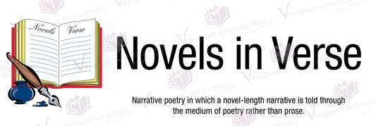 Novels in Verse Shelf Divider