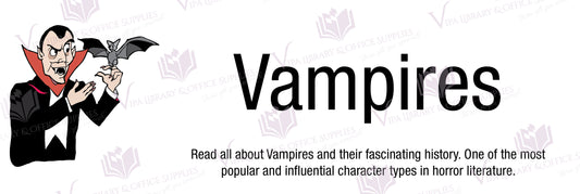 Vampires Shelf Divider