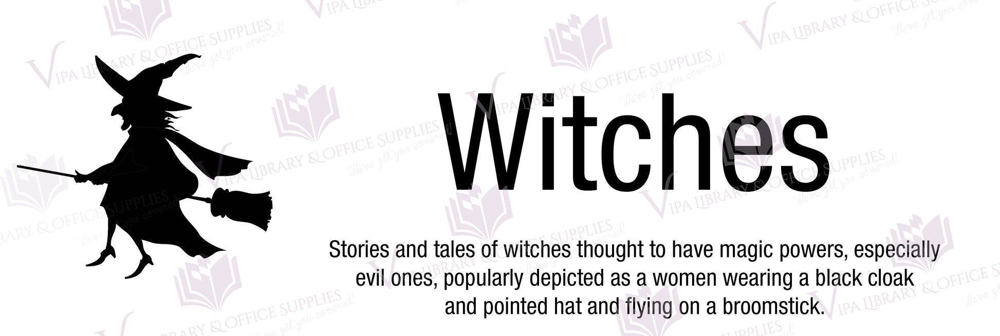 Witches Shelf Divider