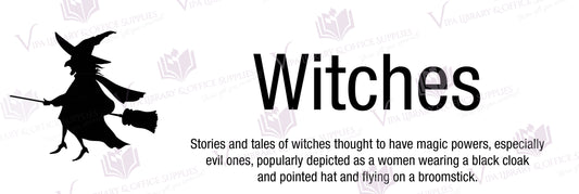 Witches Shelf Divider