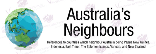Australia's Neighbours Shelf Divider