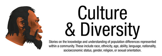 Culture & Diversity Shelf Divider