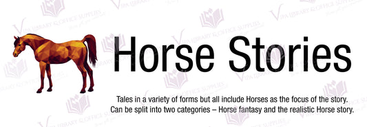 Horse Stories Shelf Divider
