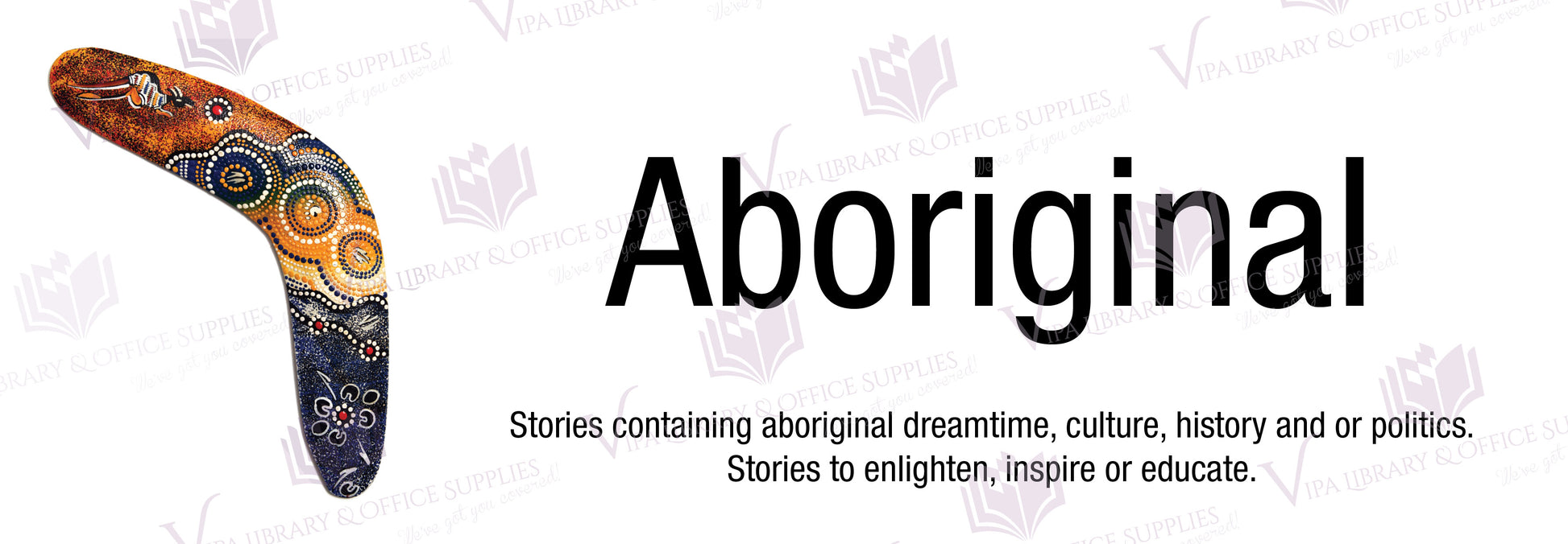 Aboriginal Shelf Divider
