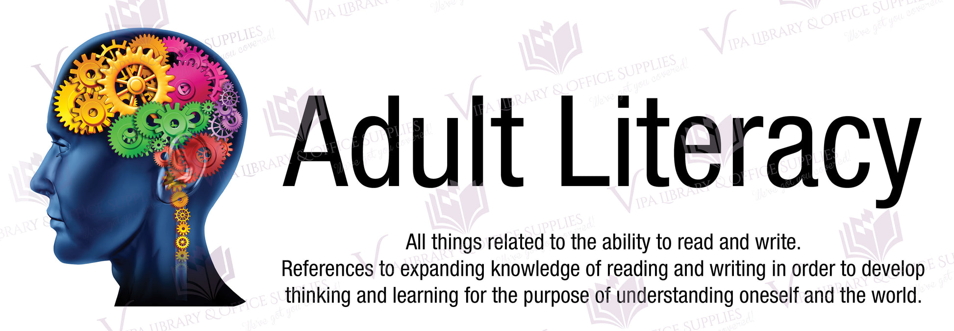 Adult Literacy Shelf Divider