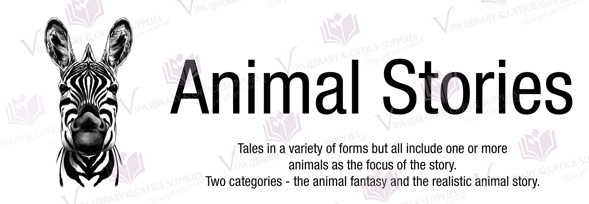 Animal Stories Shelf Divider