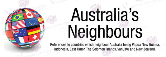 Australia's Neighbours Shelf Divider