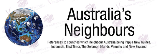 Australia's Neighbours Shelf Divider