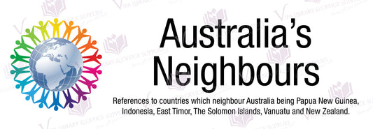 Australia's Neighbours Shelf Divider