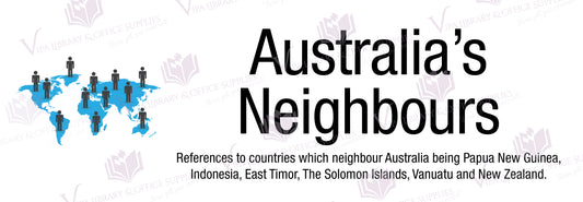 Australia's Neighbours Shelf Divider
