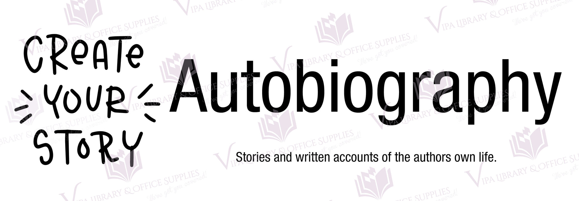 Autobiography Shelf Divider