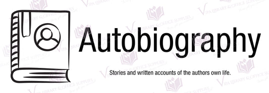 Autobiography Shelf Divider