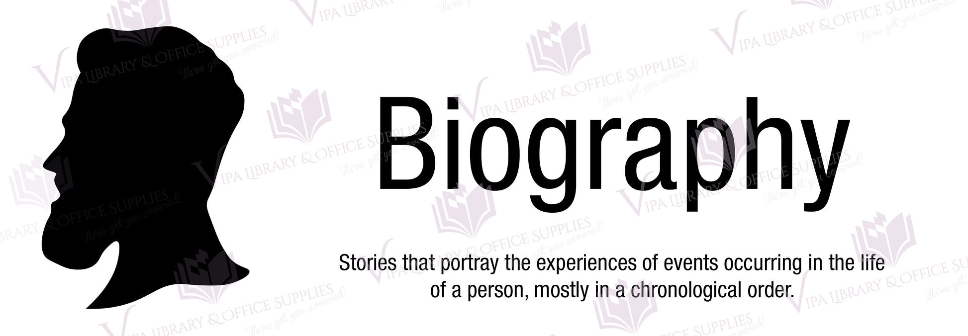 Biography Shelf Divider