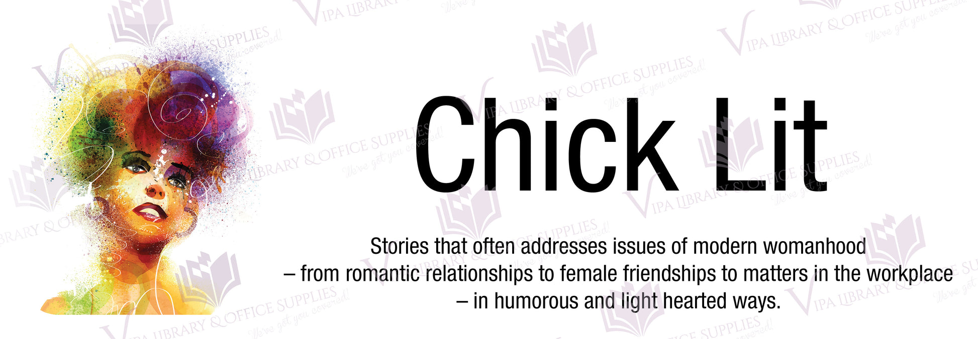 Chick Lit Shelf Divider