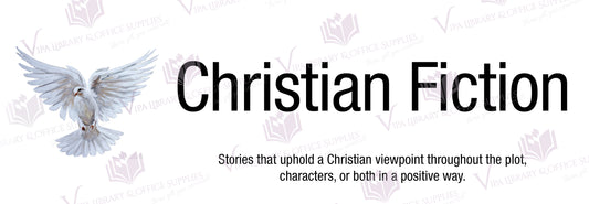 Christian Fiction Shelf Divider