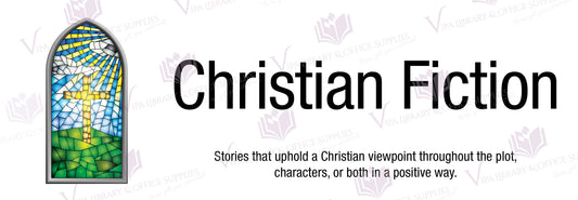 Christian Fiction Shelf Divider