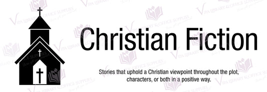 Christian Fiction Shelf Divider