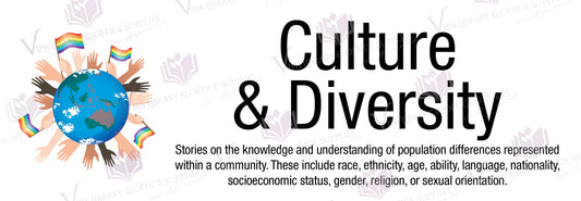 Culture & Diversity Shelf Divider
