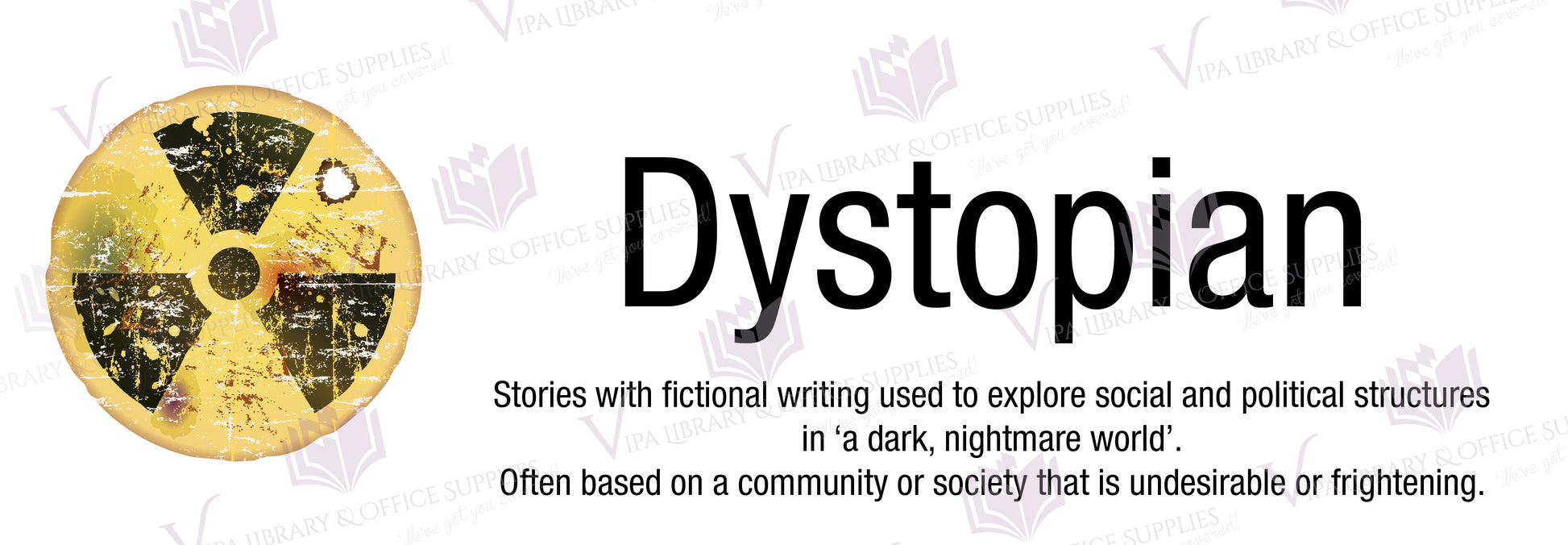 Dystopian Shelf Divider