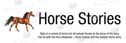 Horse Stories Shelf Divider