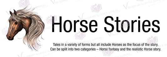 Horse Stories Shelf Divider