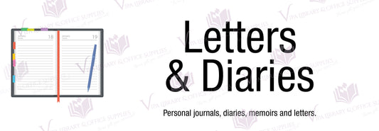 Letters & Diaries Shelf Divider