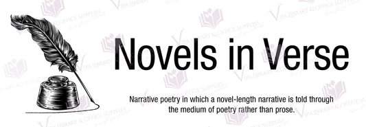 Novels in Verse Shelf Divider