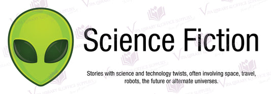 Science Fiction Shelf Divider