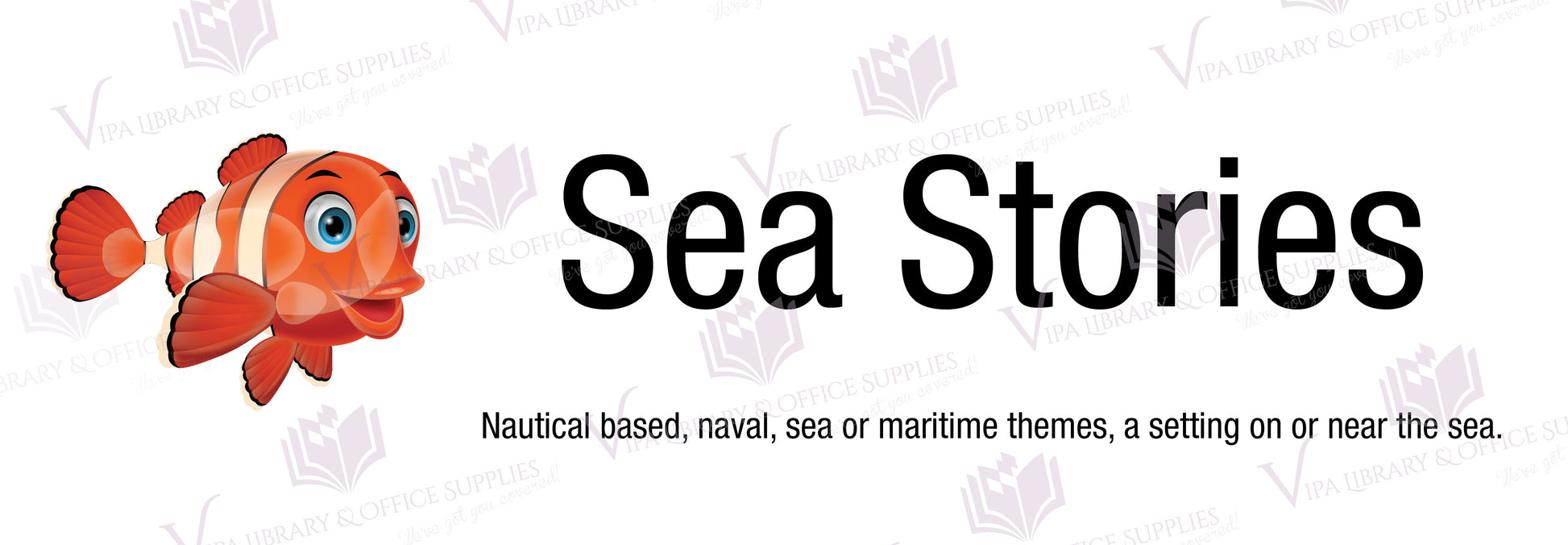 Sea Stories Shelf Divider