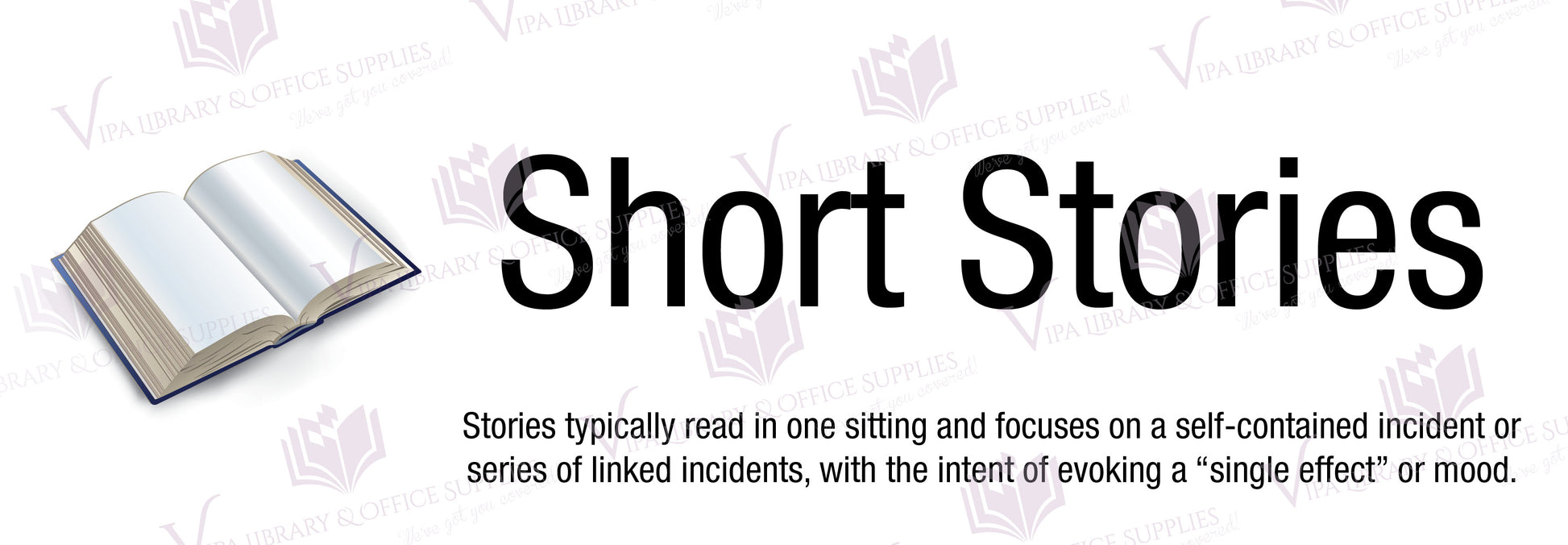 Short Stories Shelf Divider