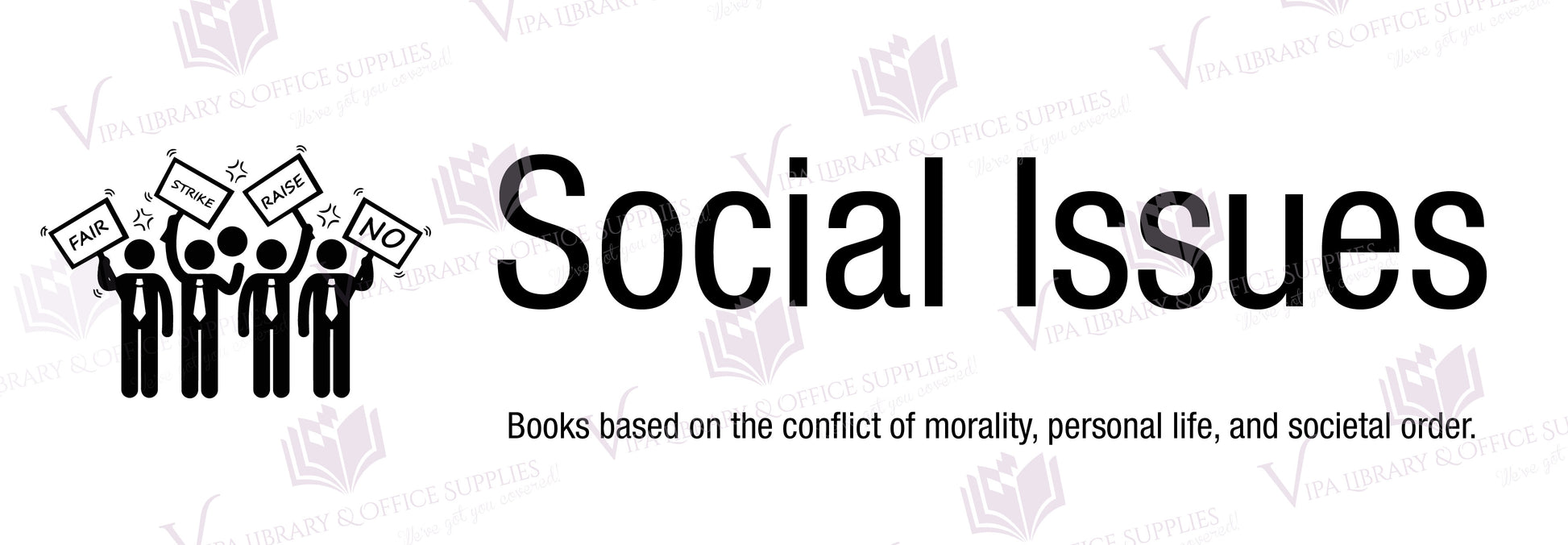 Social Issues Shelf Divider