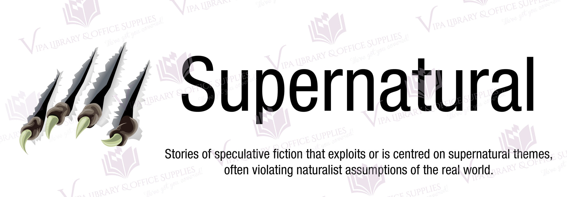 Supernatural Shelf Divider