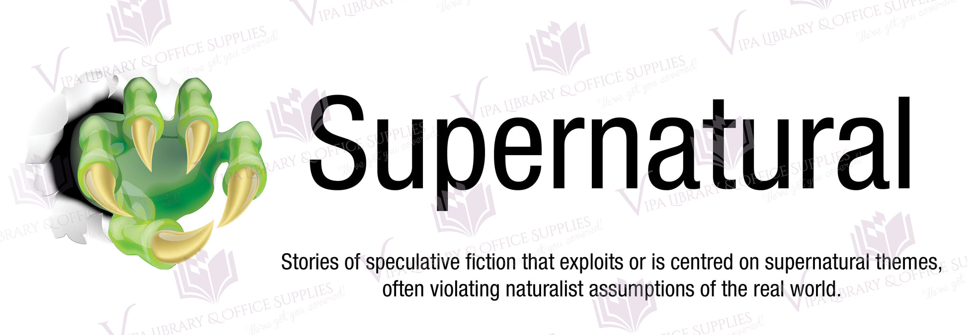 Supernatural Shelf Divider