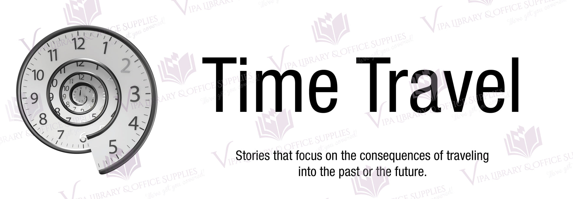 Time Travel Shelf Divider
