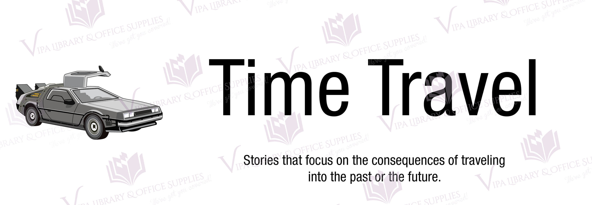 Time Travel Shelf Divider