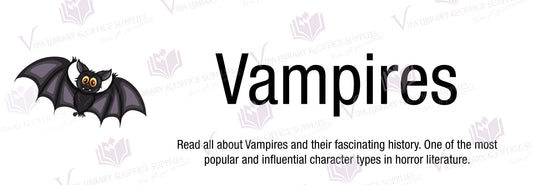 Vampires Shelf Divider