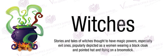 Witches Shelf Divider