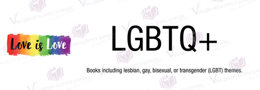 LGBTQ+ Shelf Divider