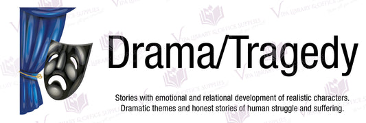 Drama/Tragedy Shelf Divider