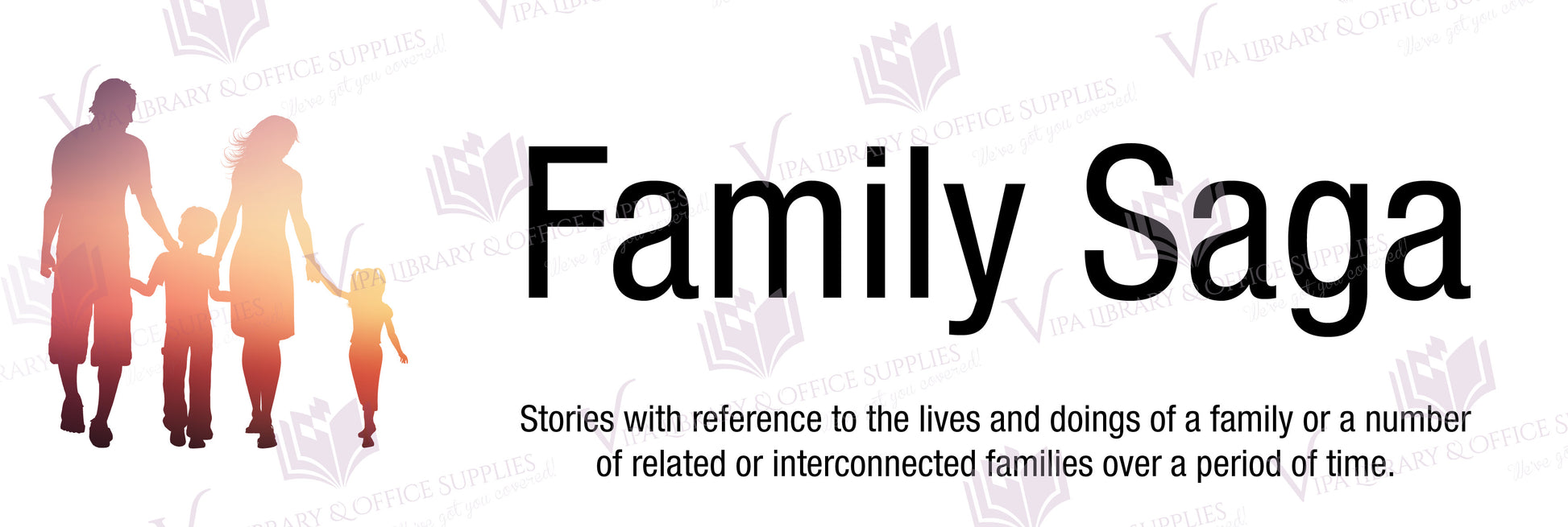 Family Saga Shelf Divider