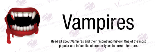 Vampires Shelf Divider