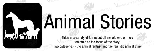 Animal Stories Shelf Divider