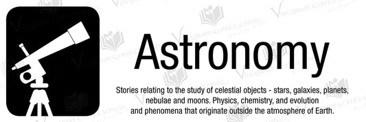 Astronomy Shelf Divider