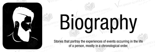 Biography Shelf Divider