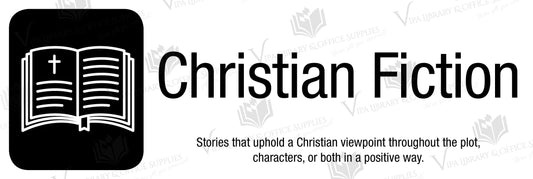 Christian Fiction Shelf Divider